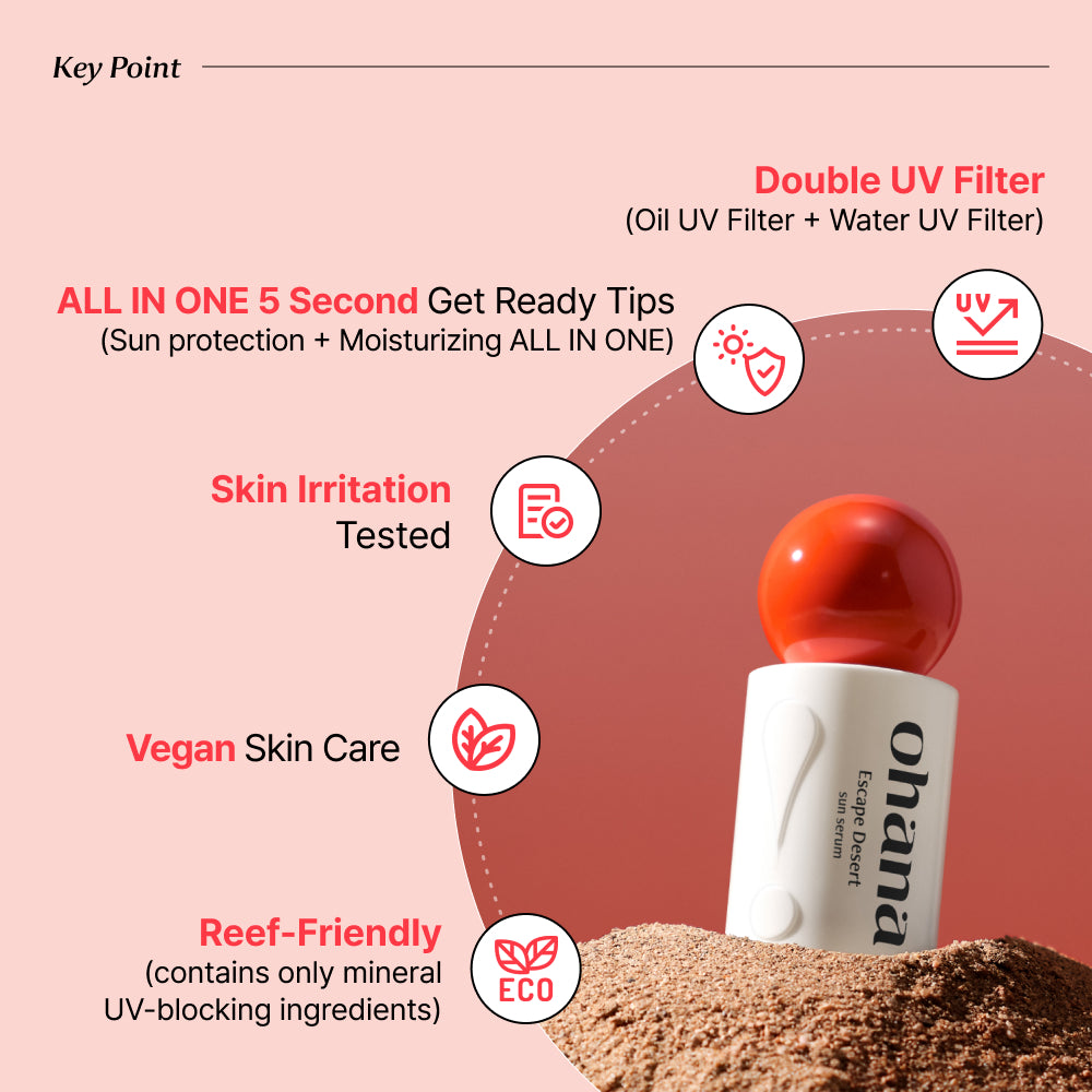 Ohana Escape Desert Sun Serum 60ml