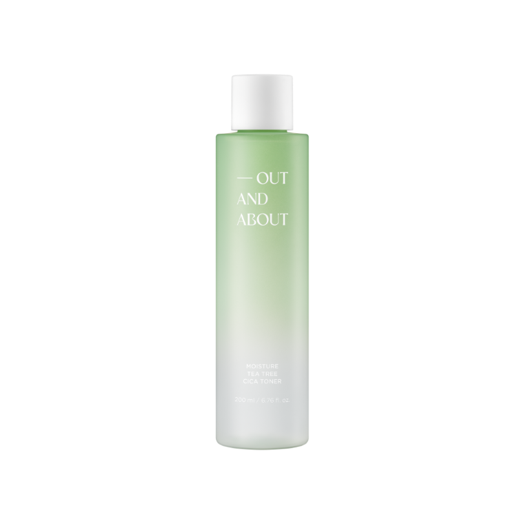Out And About Moisture Tea Tree Cica Toner 200ml