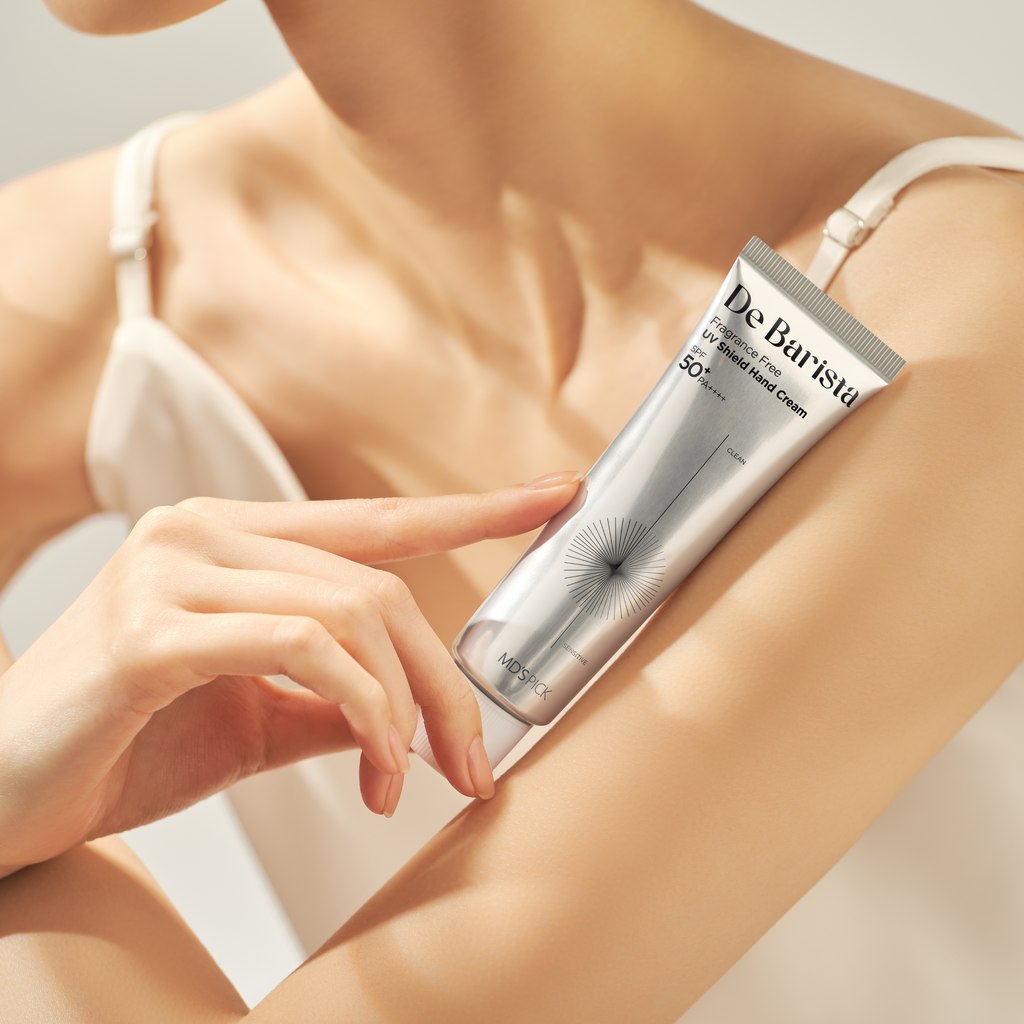 De Barista Unscented Sun Shield Hand Cream SPF50+ PA++++