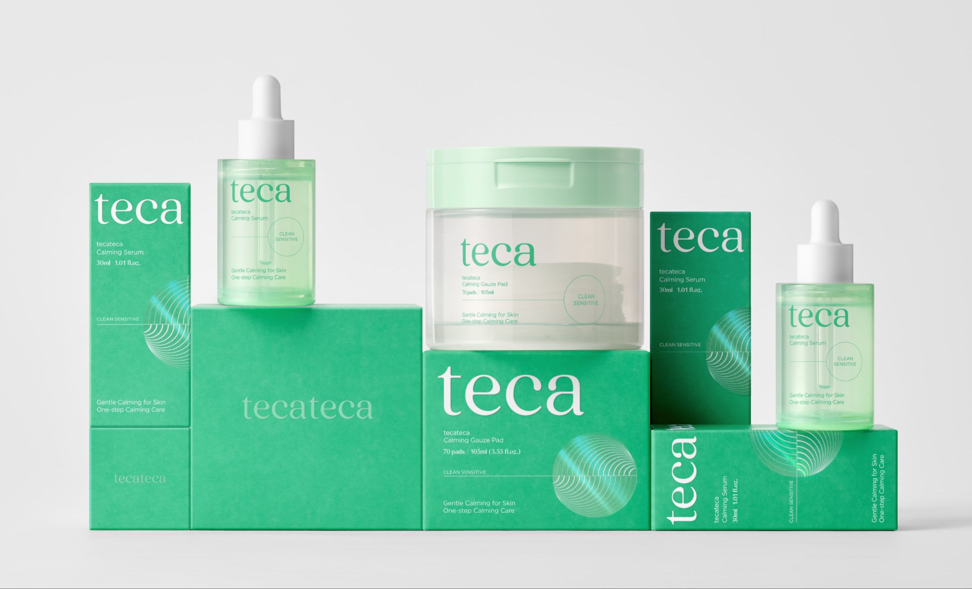 tecateca Calming Toner Pads 70 Sheets