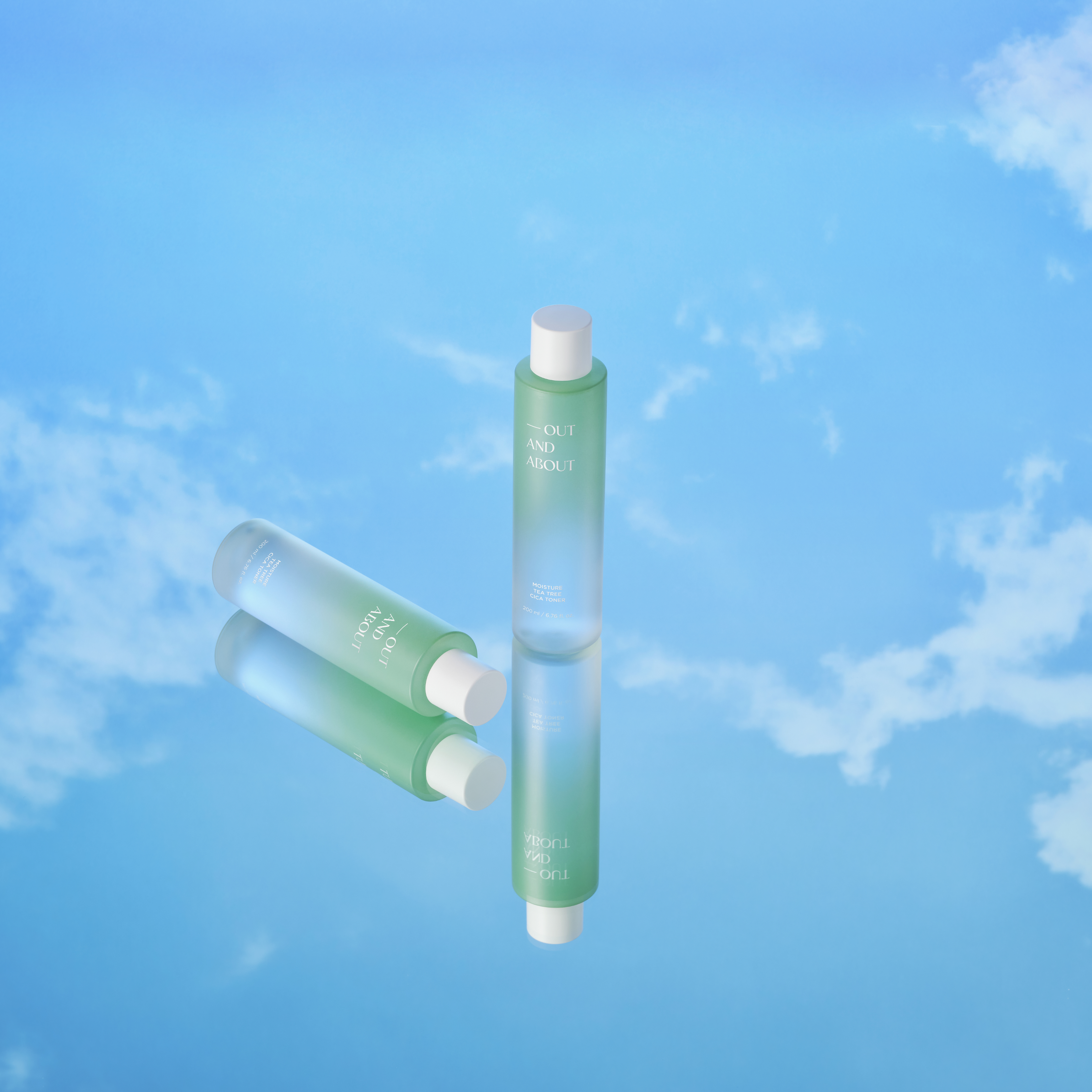 Out And About Moisture Tea Tree Cica Toner 200ml